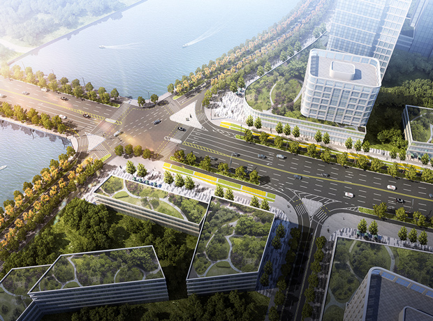 杨春湖高铁商务区核心区市政道路